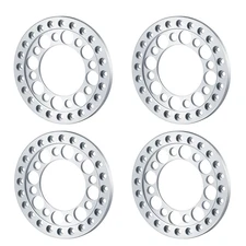 AXSPEED 4Pcs Aluminum Alloy Replacement Wheels Rings for Axial SCX10 Wraith TRX-