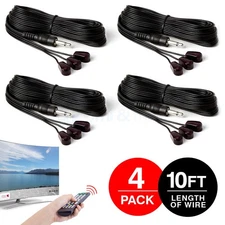 IR Emitter Triple Mini Stick On Infrared Blink Eye Cable - LOT of 4