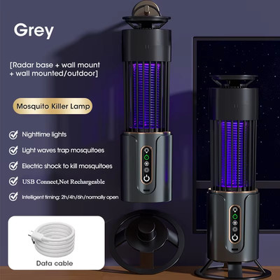 USB Mückenvernichter Lampe & Fliegenfalle - Outdoor Camping Insektenschutz Laterne
