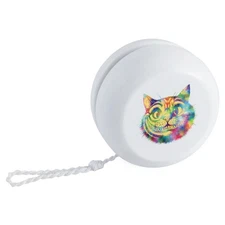 'Colourful Cheshire Cat' Retro Style Yo-Yo (YY00050794)