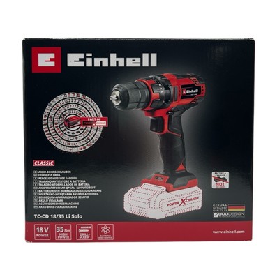 Einhell TC-CD 18/35 Li Solo Akku-Bohrschrauber Li-Ion 18 V 35 Nm ohne Akku NEU