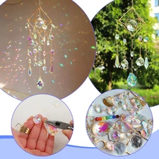 DIY Suncatchers 400 Pcs Sun Catchers Making Supplies Kit Art and Crafts for Home
