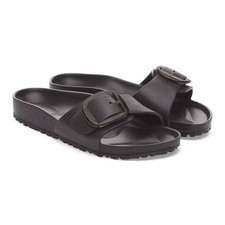 Birkenstock Womens Madrid Big Buckle EVA Sandals 1029635 - Black