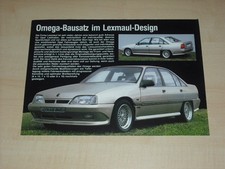 40766) Opel Omega A Lexmaul Prospekt 198?