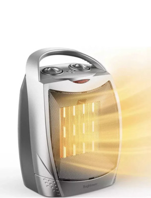 Brightown tragbare elektrische Raumheizung, 1500W energieeffiziente Keramikheizung
