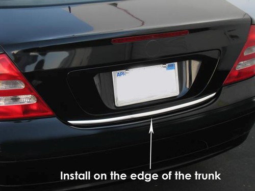 For SEBRING/200 2007 08 09 2010 11-14 Chrome Tailgate Trunk Trim Molding - Picture 3 of 6