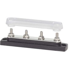 Blue Sea 2307 Common 150A BusBar - 4 1/4"-20 Studs w/Cover 2307