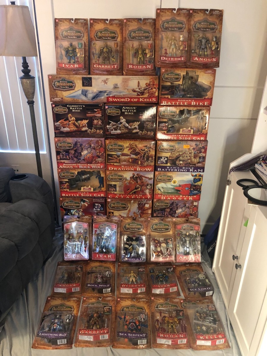 Mystic Knights of Tir na Nog toys 1998 HUGE Lot RARE Vintage