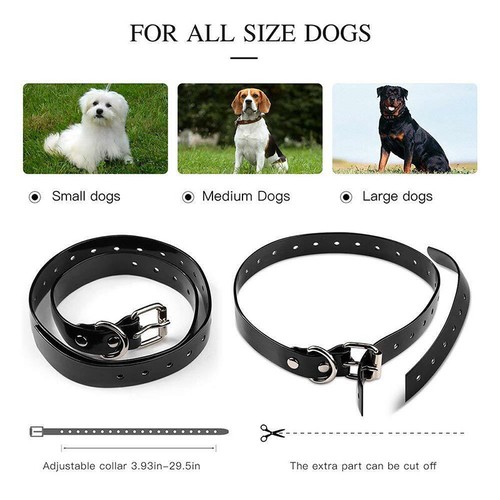 Wiederaufladbares Hund Haustier Training Halsband wasserdicht Elektroschock Anti-Rinde LCD - Bild 4 von 14
