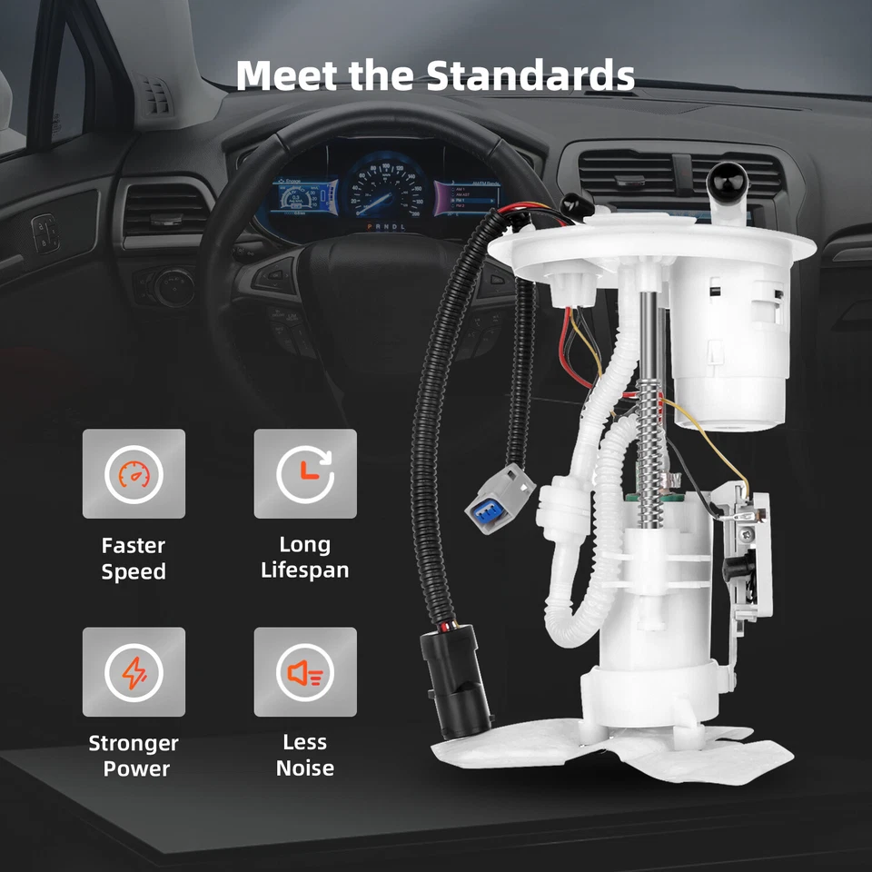 Fuel Pump Fits 2009 2008 2007 Ford Explorer Sport Trac V6 4.0L V8 4.6L P76118M - Image 3 of 4