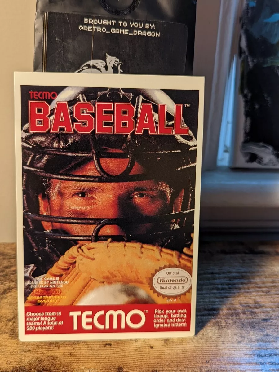 Tecmo baseball on sale