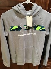 Boys Large Loose Under Armour Camo Cold Gear Sweatshirt Hoodie-Retail 40.00 