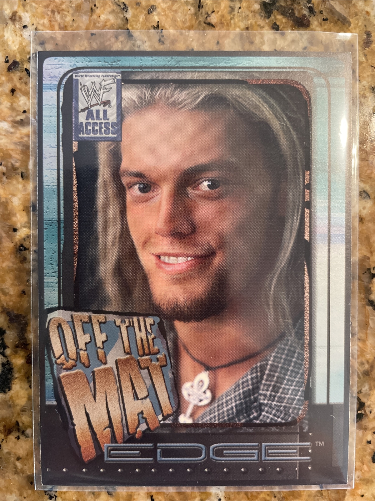 2002 Fleer WWF All Access Off The Mat Edge #58.