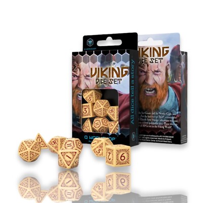 Viking Dice Set: Valhalla | QWOVIK87 | Q-workshop | EAN 5907699493647