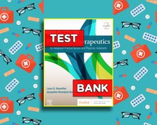 TEST BANK for Pharmacotherapeutics - 2nd Edit...