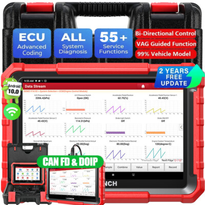 2026 LAUNCH X431 Pro Elite V+ PRO 5 PKW OBD2 Diagnosegerät ALL SYSTEM ECU CODING