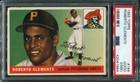 PSA 2 GOOD MK 1955 TOPPS ROBERTO CLEMENTE #164 PIRATES ROOKIE HOF CENTERED SDB1