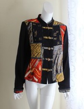 Nancy Bolen -sz L City Girl Funky Nothing Matches Art-to-wear Jacket