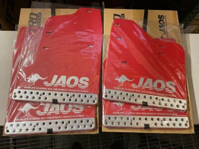 JAOS Front+Rear Mud Guard Splash MudGuard Flap *Red* for GX 460