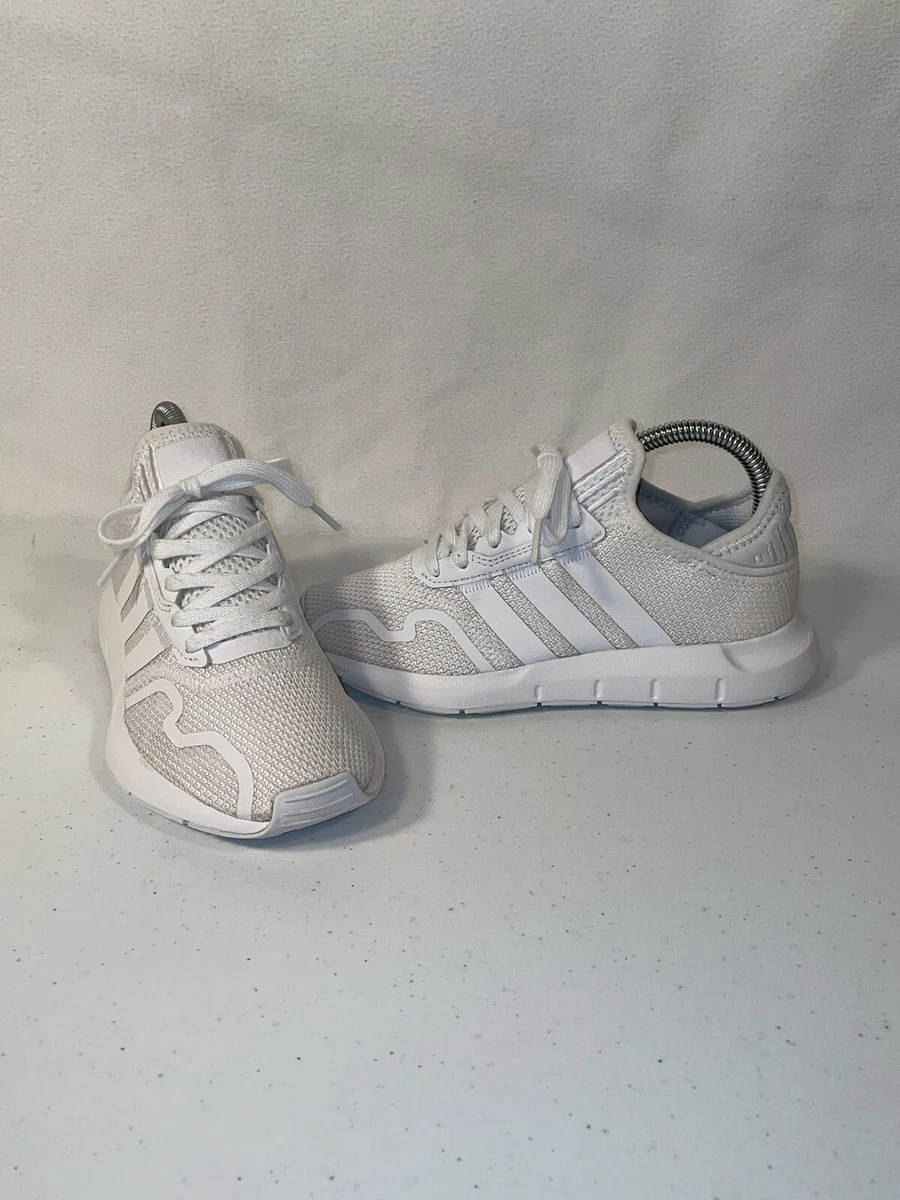 Adidas Swift Run X. Women's/Jr. 4 White Sneakers. Art# FY2149. eBay