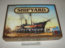 Shipyard Board Game 2009 Rio Grande COMPLETE Unpunched Contents Vladimir