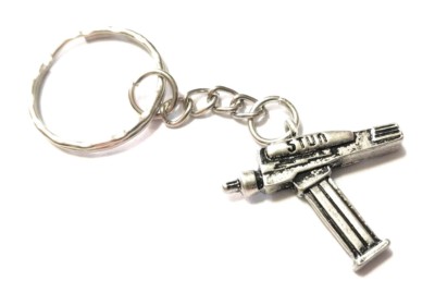 STAR TREK PHASER Keychain key chain Antique Silver color Collectible gift retro