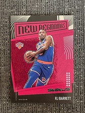 2019-20 Panini Status Tmall RJ Barrett RC New Beginnings Red Parallel