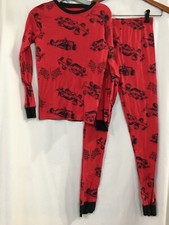 New Carter's Boys Race Car Pajama set Snug Fit Red Size 7, 12