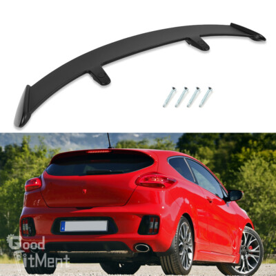 Für Kia Cee'd Proceed GT Mattschwarz 131cm Heckflügel Heckspoiler Schwanzflügel