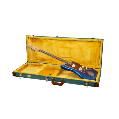 Crossrock Master Series - Wooden Jazzmaster/Jaguar Style Electric Guitar Case