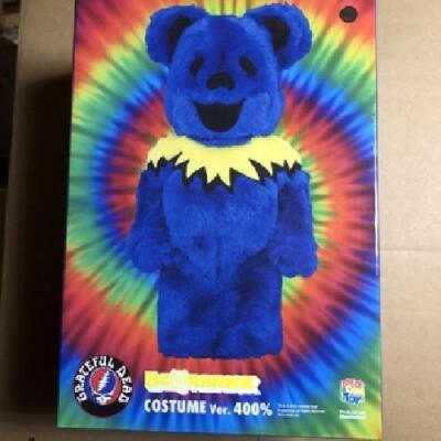 BE@RBRICK GRATEFUL DEAD DANCING BEARS COSTUME Ver. BLUE 400 BE@RBRICK GRATEFUL DEAD DANCING BEARS COSTUME Ver. BLUE 400