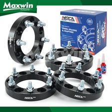 4x 1 Wheel Spacer Adapters 6x5.5 12x1.5 Fit Gmc Toyota Tacoma 4runner 6 Lug