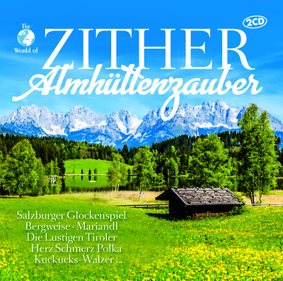 CD Zither Almhüttenzauber von Various Artists 2CDs