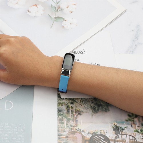 For Fitbit Luxe Genuine Leather Replacement Watch Wrist Band Strap Bracelet Loop - Picture 32 of 47