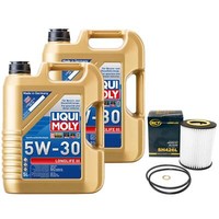 MotoröL Set Longlife III 5W-30 10 Liter + ÖLfilter FüR BMW 7Er 740D E38 E65 E66