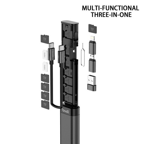 1PC Multi Functionl Cble Stick Smrt dpter Crd Storge Dt USB TF Reder - Picture 18 of 19