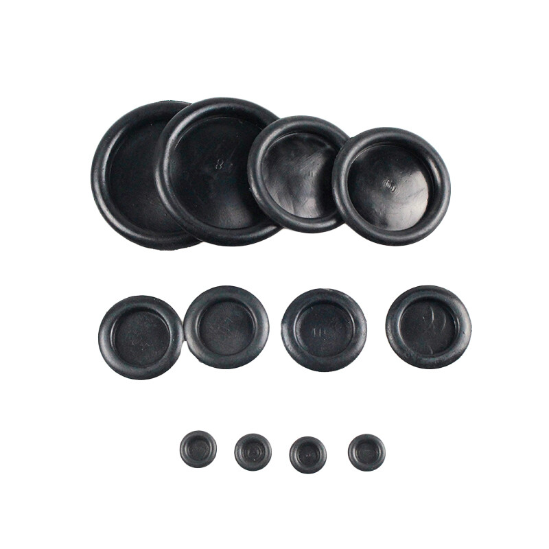 Assorted Rubber Blanking Grommets - Closed Blind Plugs & Bungs (14mm To 150mm)