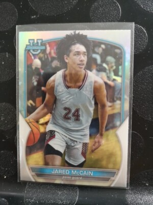Jared Mc Cain Centennial Basketball Card Bowman University Topps 2022-23 #27