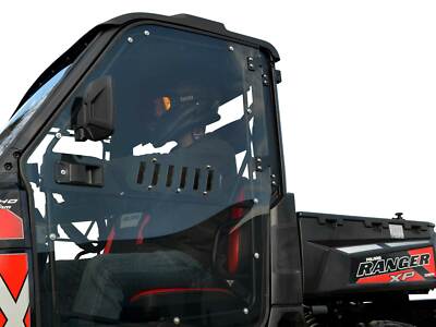 SuperATV Full Cab Enclosure Doors for Polaris Ranger XP 1000 (2017) - Vented
