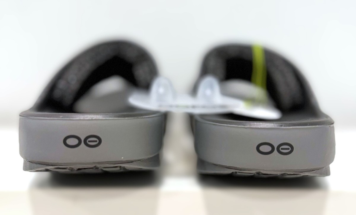 OOFOS OOAHH Sport Sandal Recovery Slide Matrix Sunburst 