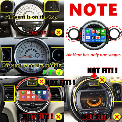 9'' Android 12 Car Stereo Radio GPS Navi Carplay For 2007-14 Mini ...