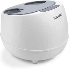 OFLEXISPA STEAM FOOT SPA BATH MASSAGER WITH ELECTRIC ROLLERS, 3 HEATING LEVELS A