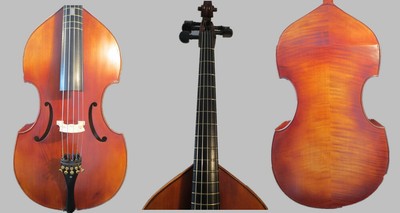 Baroque style SONG Maestro Viola da Gamba 5 String 29'' Bass Viola Type Viol