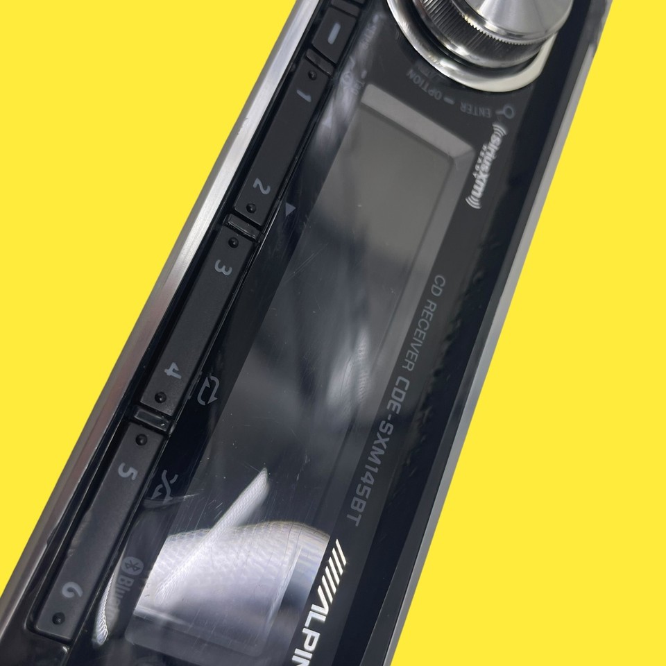 FACEPLATE FOR Alpine CDESXM145BT CD In Dash Car Stereo Receiver 101