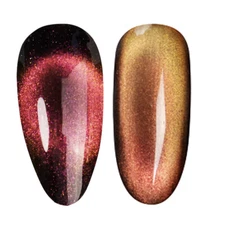 Cre8tion LED/UV Cure Soak Off Gel Polish Cat Eye 9D  0.5 Oz - Mystical #01