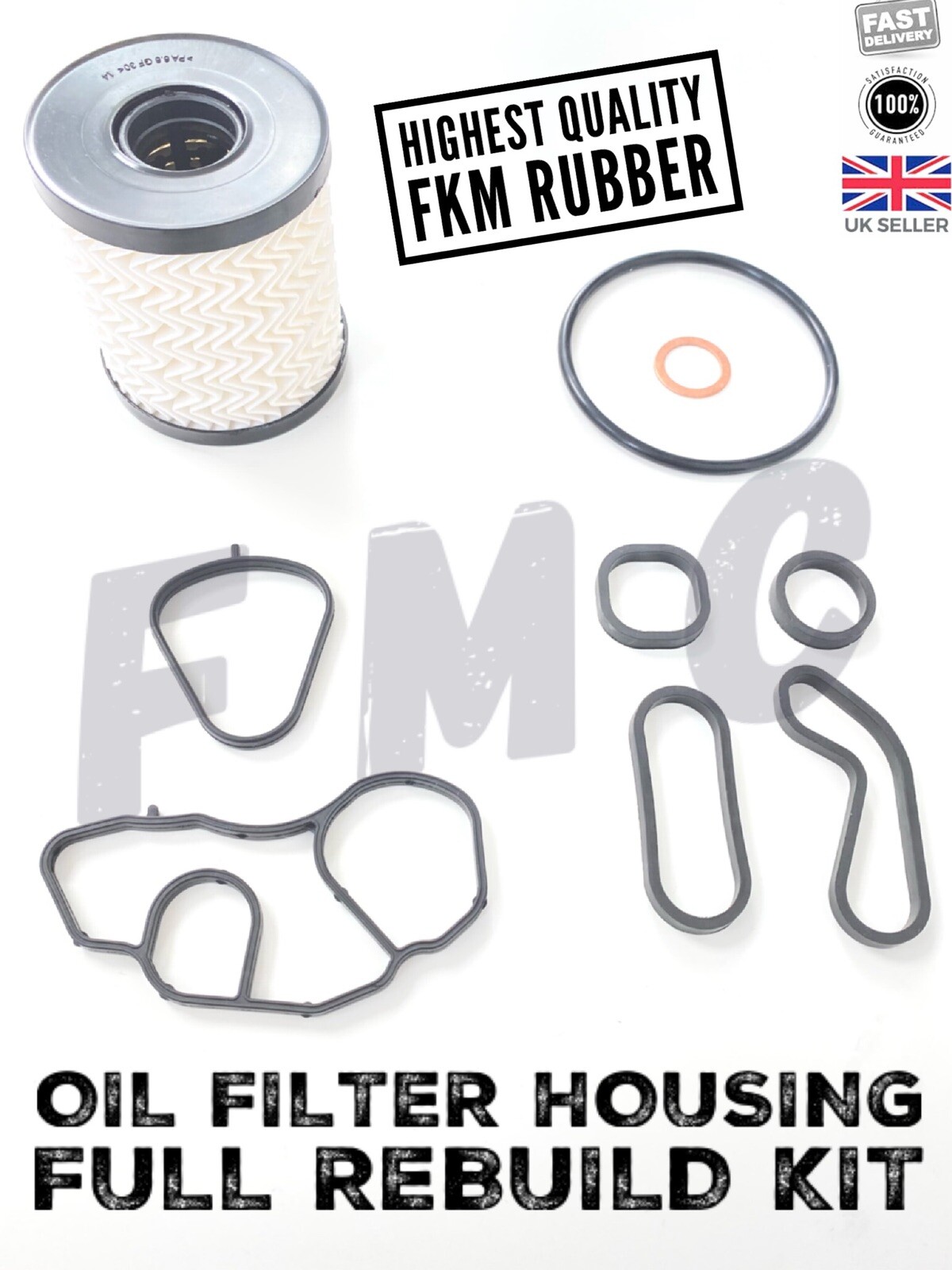 MINI COOPER S Oil Cooler & Oil Filter Housing Gasket Kit R56 R55 R57 R59 R60 R61 eBay