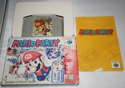 Mario Party 1 (Nintendo 64 N64) Complete in Box CIB - Image 1 of 4