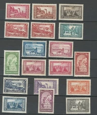 MONACO EUROPE COMPLETE MLH SET OF HISTORICAL PLACES STAMPS HCV XXX LOT (MON 150)