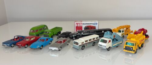 Tomica Assorted Modern and Vintage diecast cars vehicles Japan Showa x 14