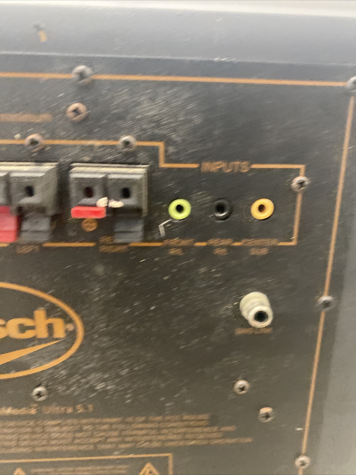 Klipsch ProMedia Ultra 5.1 BASH Computer Subwoofer Sub Amplifier ONLY